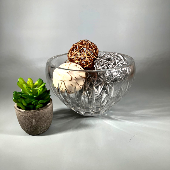 Beautiful Vintage Marquis by Waterford Heavy Lead Crystal 4 Inch Bowl - Picture 4 of 7